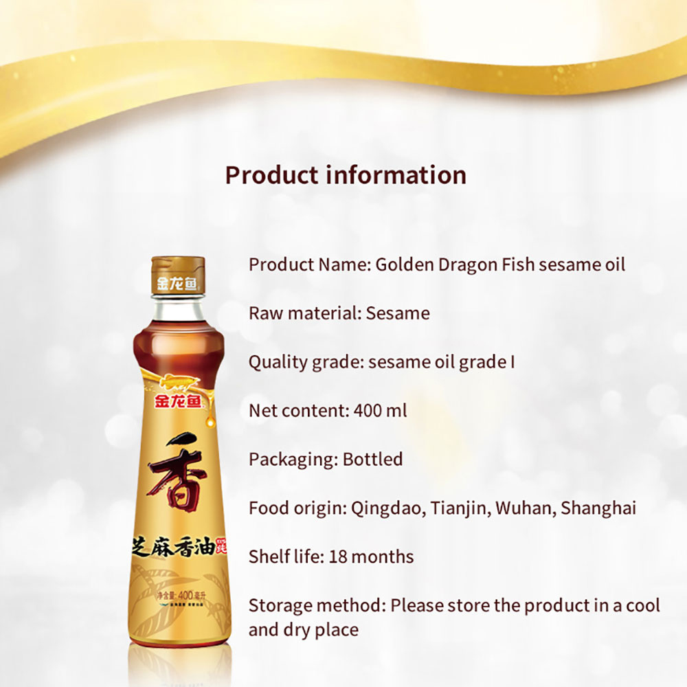 Standard 100% Pure Sesame Oil Seasoning Oil Peanut Oil, Blended Oil, Olive Oil, Soybean Oil, Sesame Oil