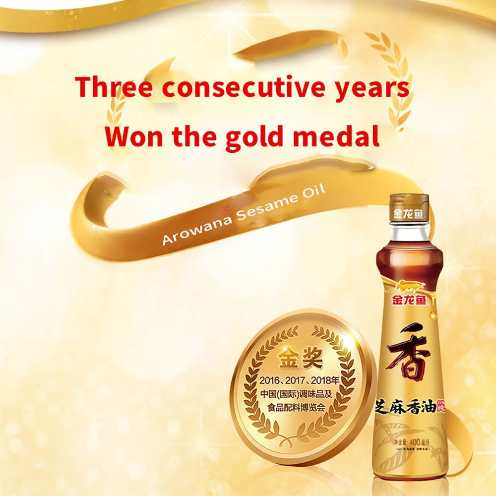 Standard 100% Pure Sesame Oil Seasoning Oil Soybean Oil, Sesame Oil