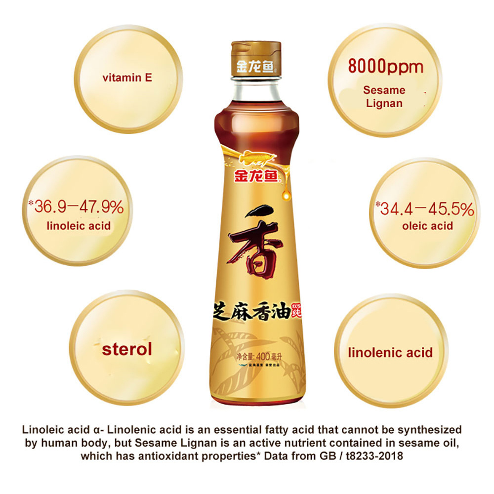 Sesame Oil 100% Edible Vegetable Oil Halal No Added Sesame Oil