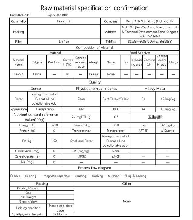 Aromatic Groundnut Oil in 4L Pet Bottle