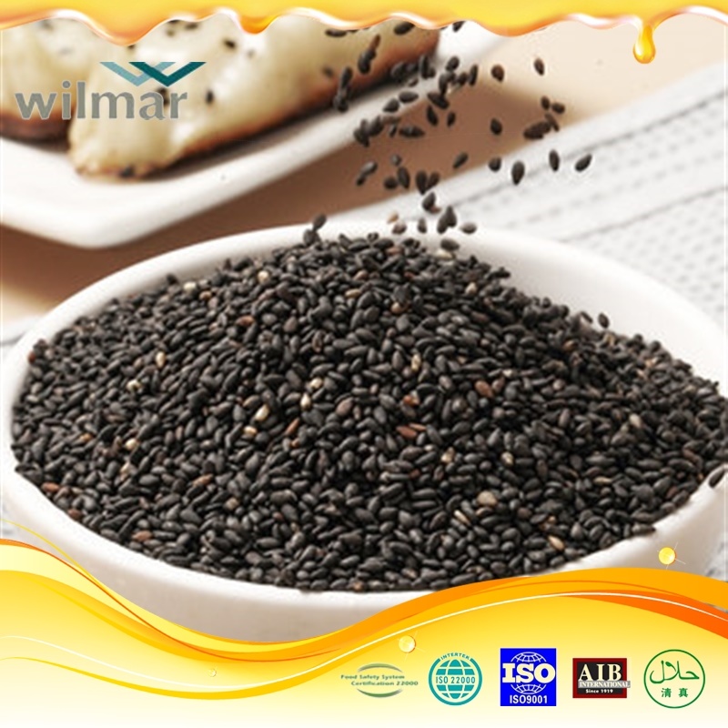 Rich in a Lot of Fat, Protein, Vitamins a and E, Organic Pure Natural White Sesame Seeds