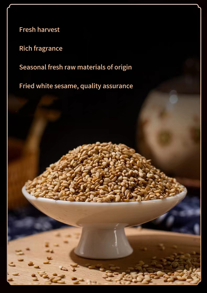 High Quality Roasted Cooked Sesame Seeds Cooked Sesame Seeds for Cooking